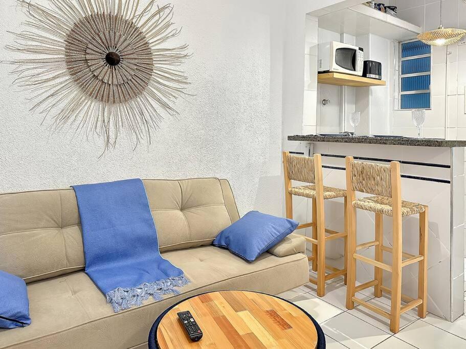 Apartamento Facing The Sea Ac Basilica Embare Bars&Restaurants Santos  Exterior foto